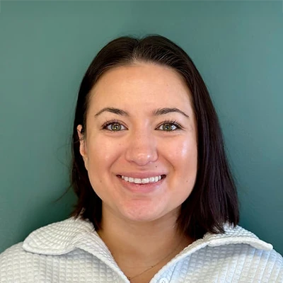 A headshot photo of Dr. Sierra Marquez-Mazour of Cornerstone Chiropractic