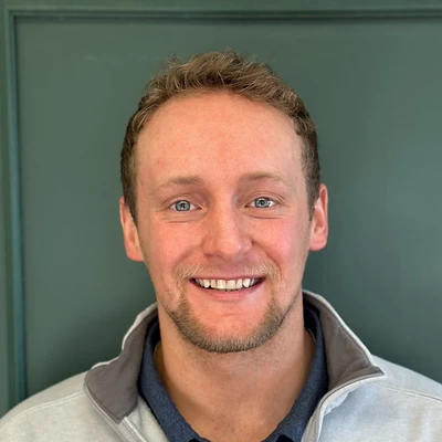 A headshot photo of Dr. Tanner Mazour of Cornerstone Chiropractic